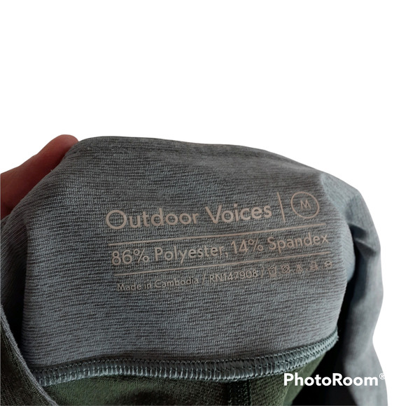 Outdoor Voices 7/8 Dipped Leggings Medium - Picture 5 of 5